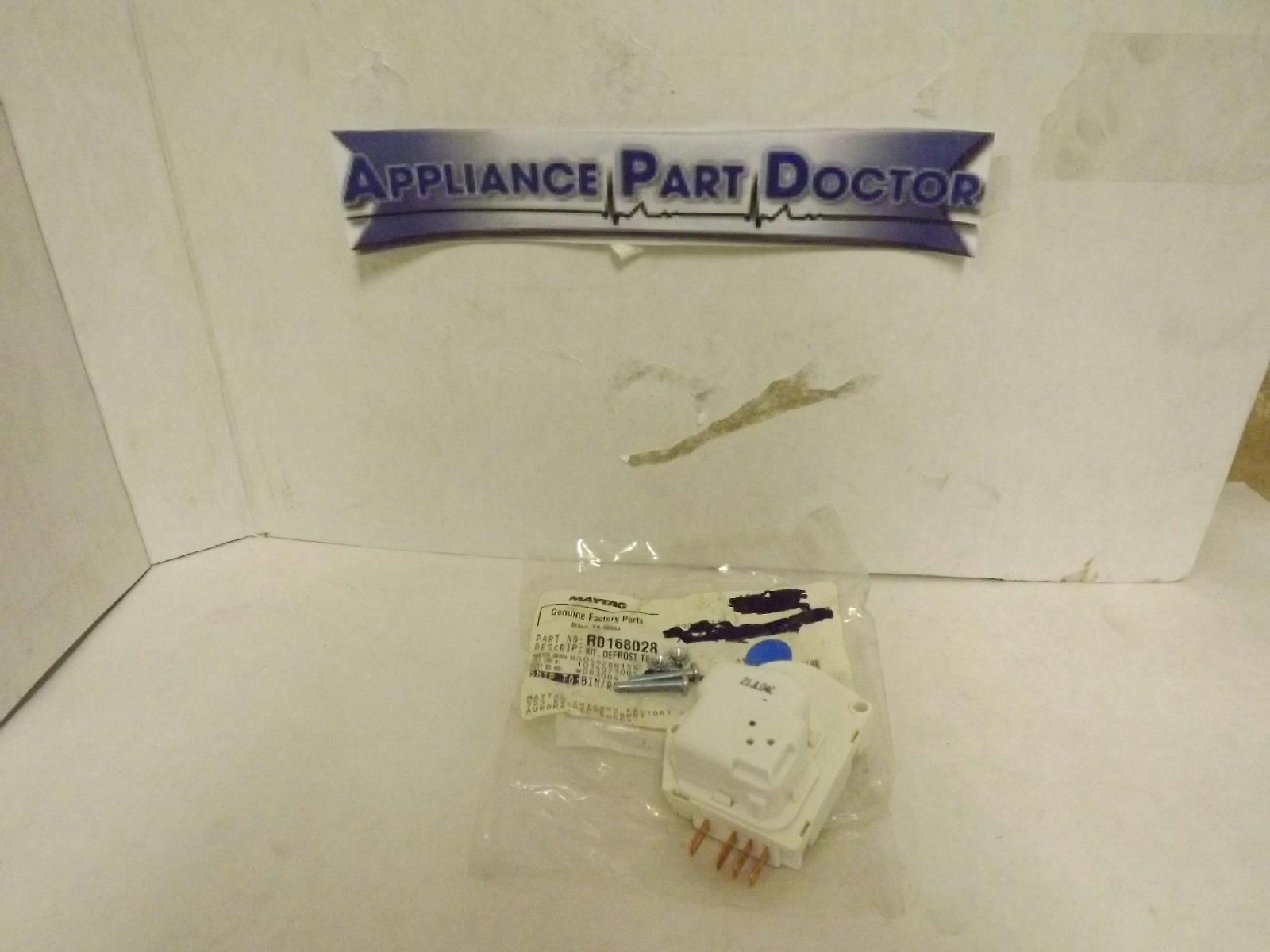MAYTAG WHIRLPOOL REFRIGERATOR R0168028 DEFROST TIMER KIT NEW MAYTAG WHIRLPOOL REFRIGERATOR R0168028 DEFROST TIMER KIT NEW
